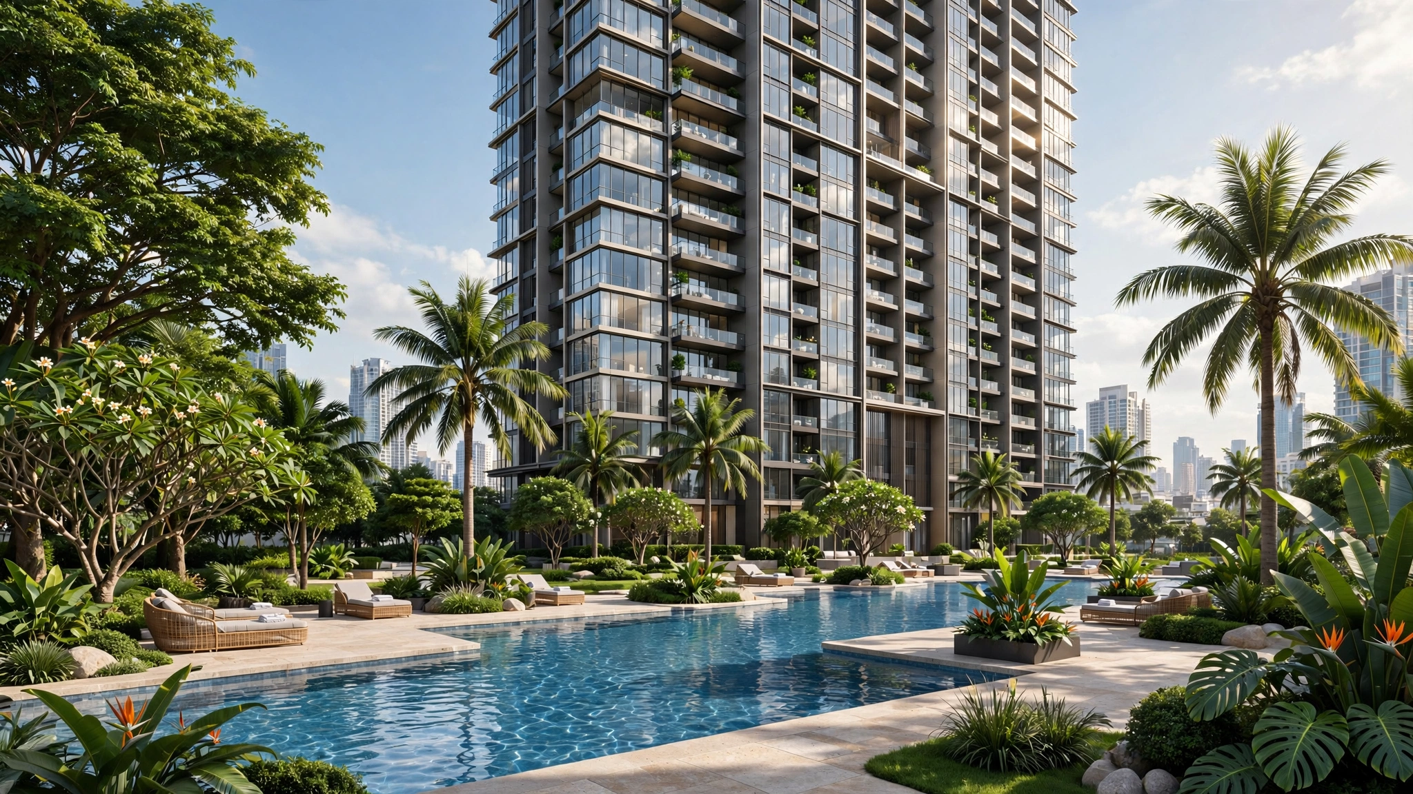 Condo Pool, Bangkok