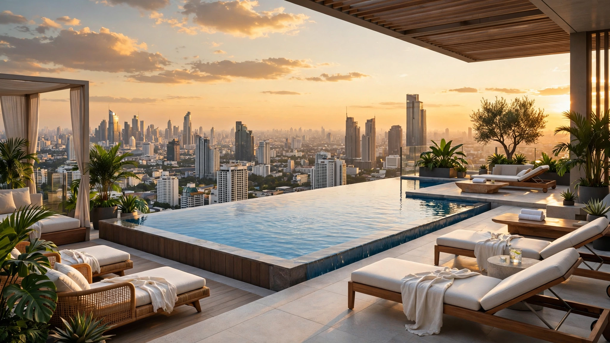 Rooftop City Living